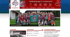 Desktop Screenshot of gruppe21.at